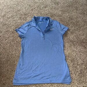 Nike Golf Women's Blue Polo Shirt